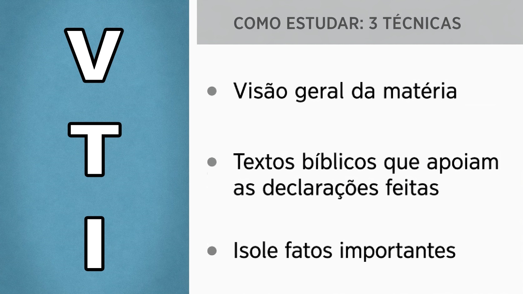 Técnicas de como estudar