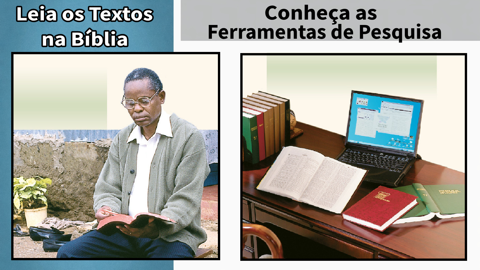 Textos bíblicos e ferramentas de pesquisa